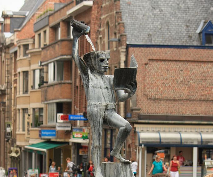 Fonske standbeeld Leuven